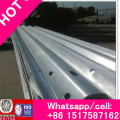 Hot DIP Galvanized Layer Coated W Waveform Metallic Guardrail